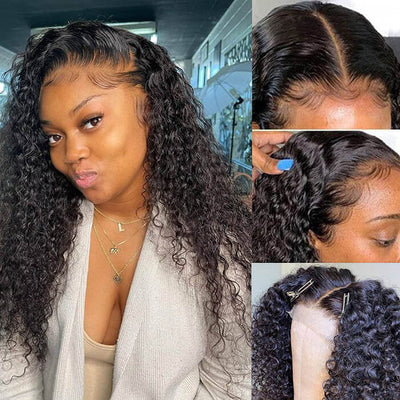 Kinky Curly 5x5 Lace Closure Wigs 4x4 Lace Wigs For Black Women