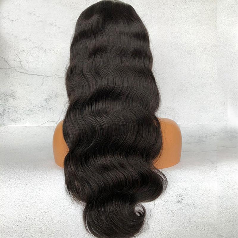 Real Glueless 13x4 HD Lace Frontal Wigs Glueless Body Wave Lace Front Human Hair Wigs