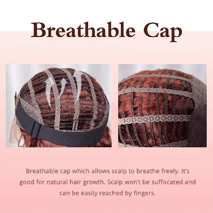 Air Wig Breathable Cap Pre Cut HD Lace Closure Straight Human Hair Wig Wear & Go Glueless Wigs With Breathable Cap
