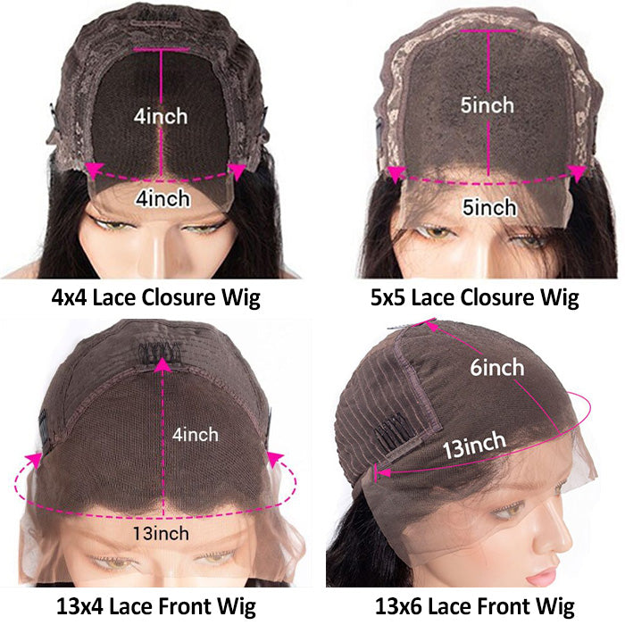 Ombre Lace Front Wigs Body Wave 613 Blonde Brown Human Hair Wigs