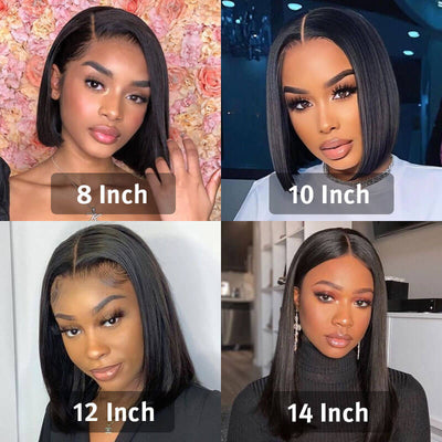 Flash Sale  4x4/13x4 Straight Bob Wig 150% Density