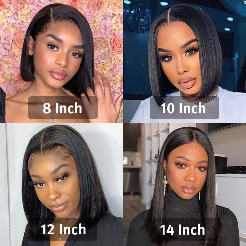 Flash Sale  4x4/13x4 Straight Bob Wig 150% Density