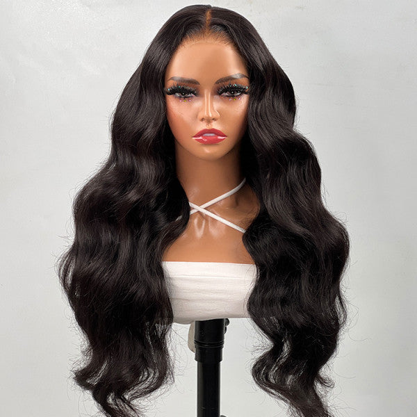 Air Wig Pre Cut HD Lace Closure Wig Body Wave Human Hair Wig Wear & Go Glueless Wigs With Breathable Cap