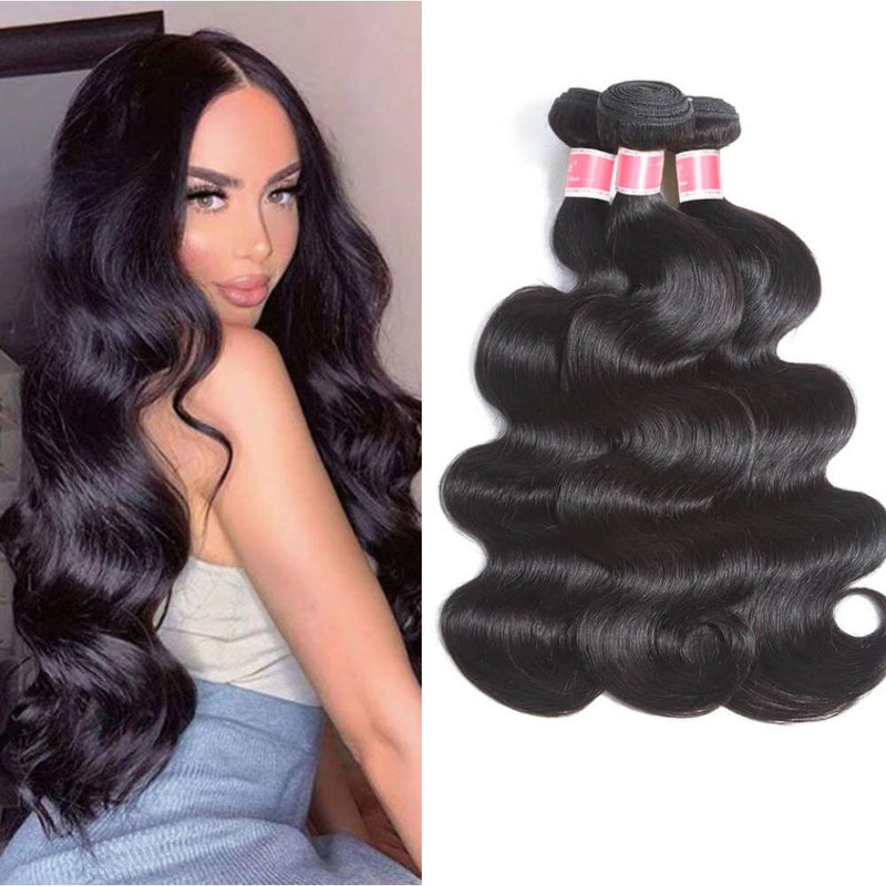 Body Wave Virgin Human Hair 3 Bundles 100% Unprocessed Virgin Human Hair Extension