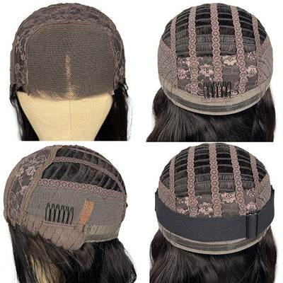 Deep Wave Pre Cut HD Lace Closure Wig Human Hair Wear & Go Glueless Wigs with Breathable Cap