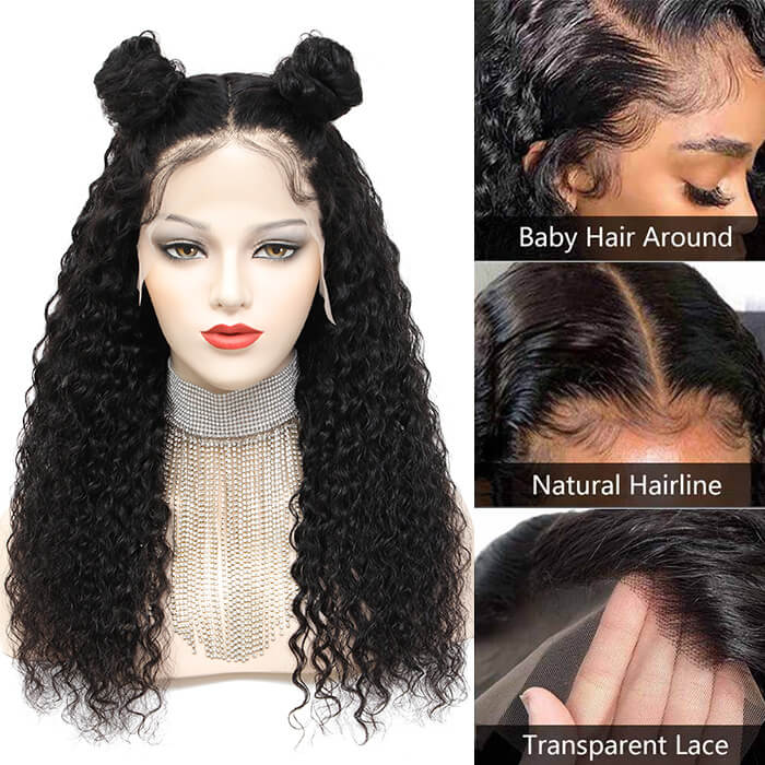 Deep Wave 5×5 HD Lace Wigs Glueless Human Hair Wig
