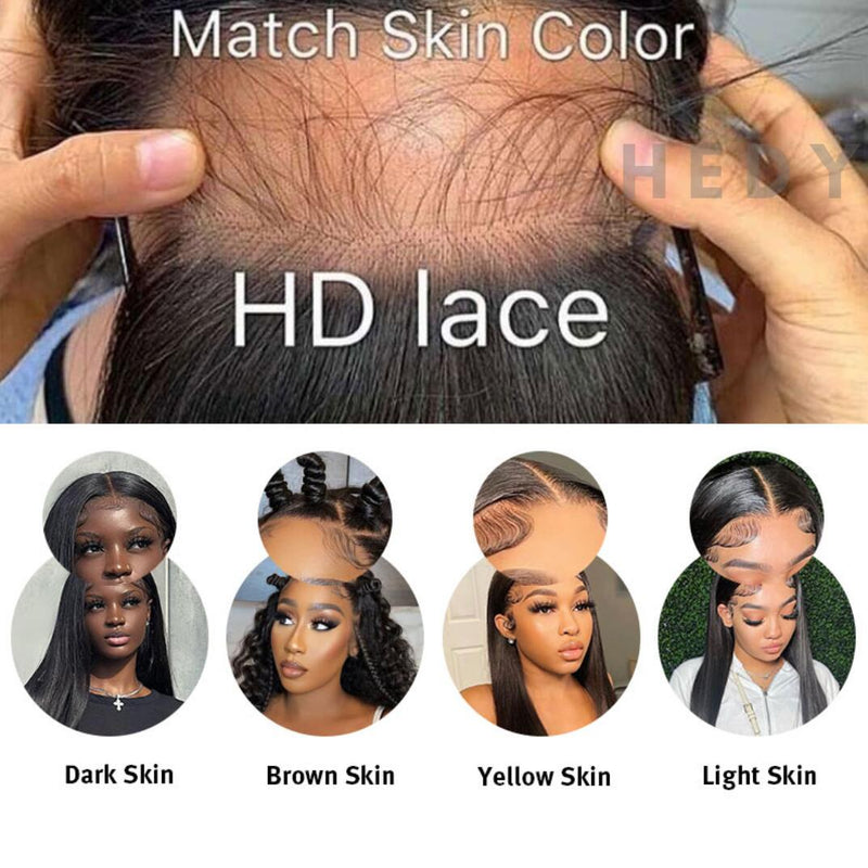 $89.9 Super Deal |  24Inch Water Wave 4x4 Transparent Lace Closure Wigs (No Code Available)