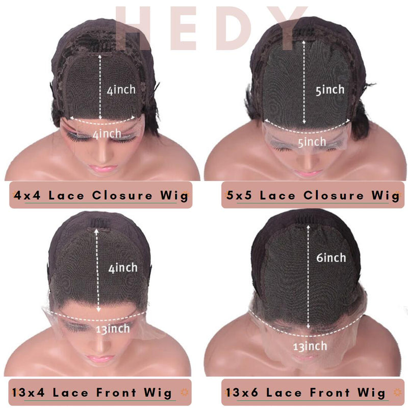 Ombre 1B/27 Honey Blonde Color Body Wave HD Lace Front Wigs