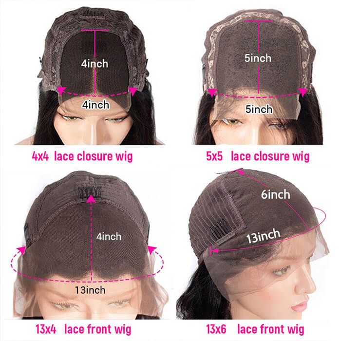 Glueless Deep Wave Wig Highlight 